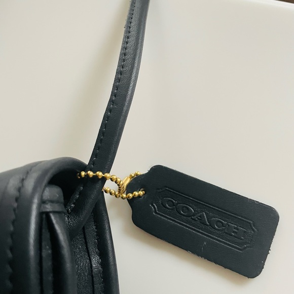 Coach vintage, NEW navy blue crossbody vintage satchel - Picture 3 of 9